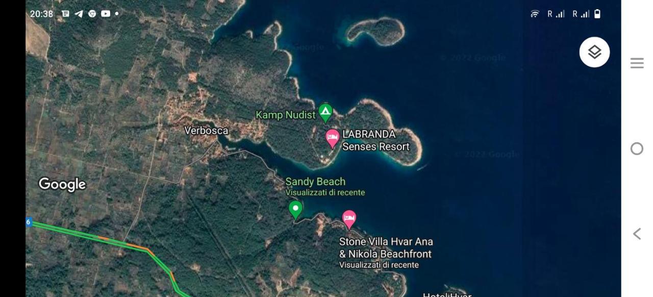 Leilighet Stone Hvar Ana & Nikola Park & Sea View Jelsa (Hvar)