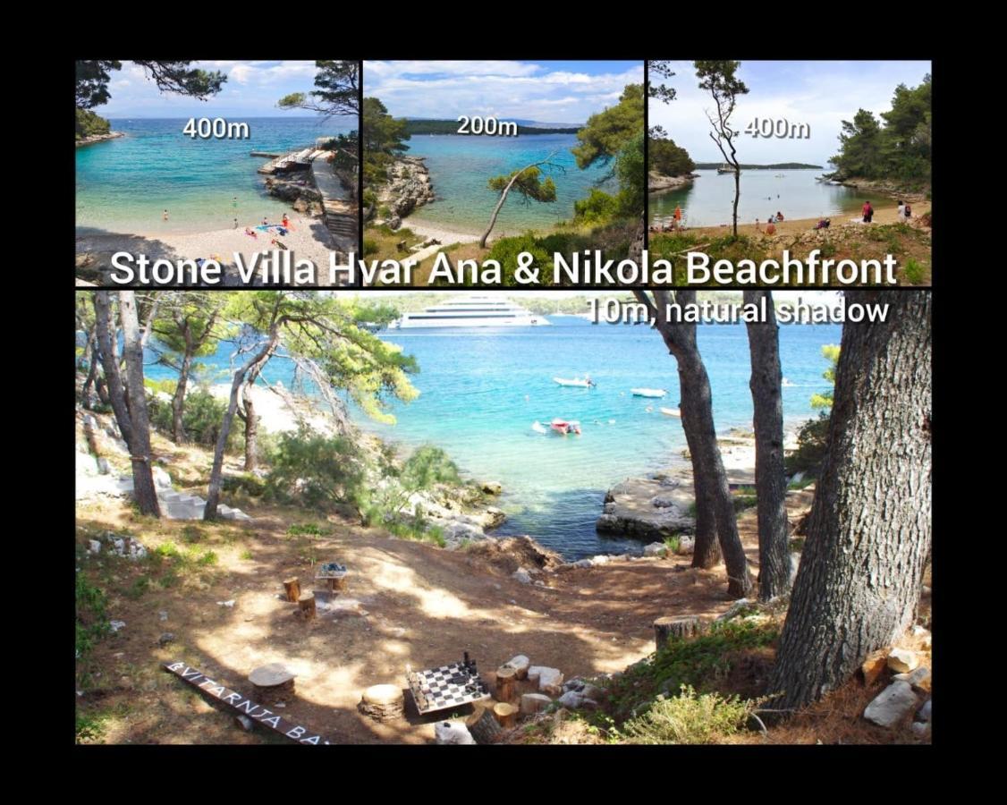 Leilighet Stone Hvar Ana & Nikola Park & Sea View Jelsa (Hvar)